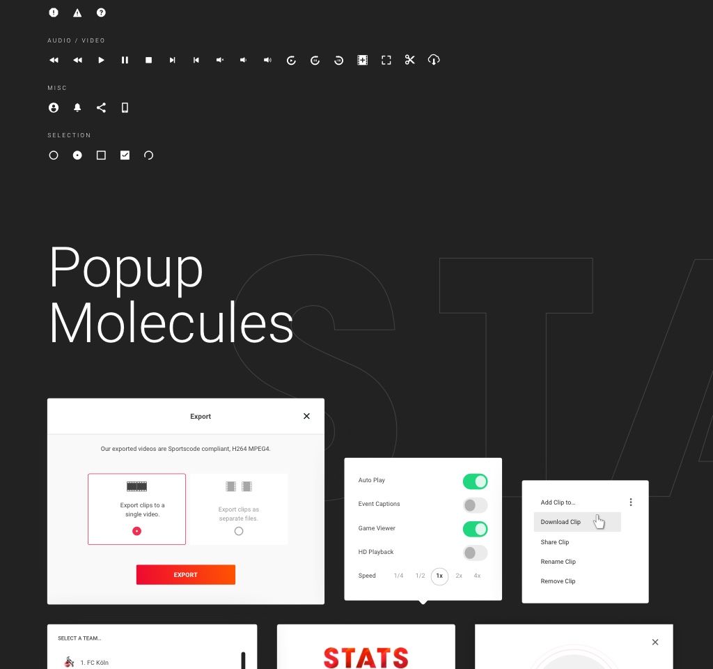 Stats Edge UI