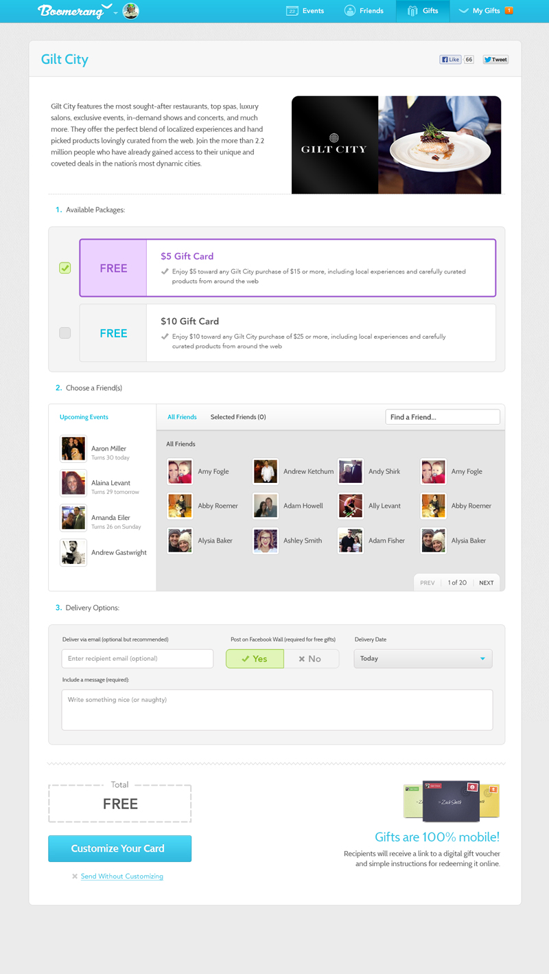 Boomerang App